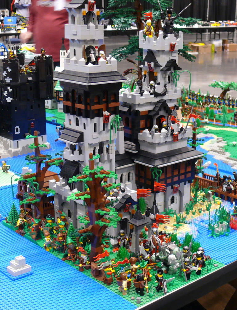 Big LEGO castle